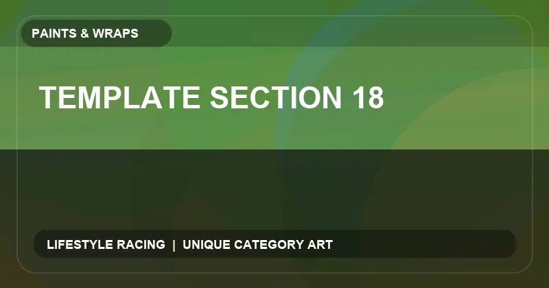 Template Section 18